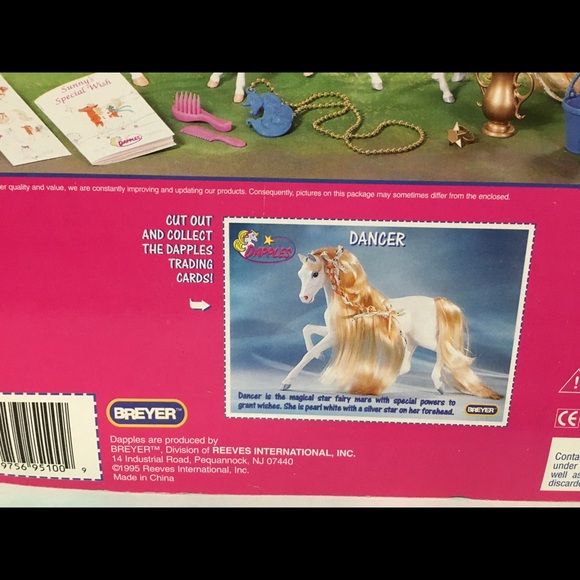 DAPPLES BREYER HORSE 90s Mare Dancer w/Brush & PGK - Picture 9 of 11